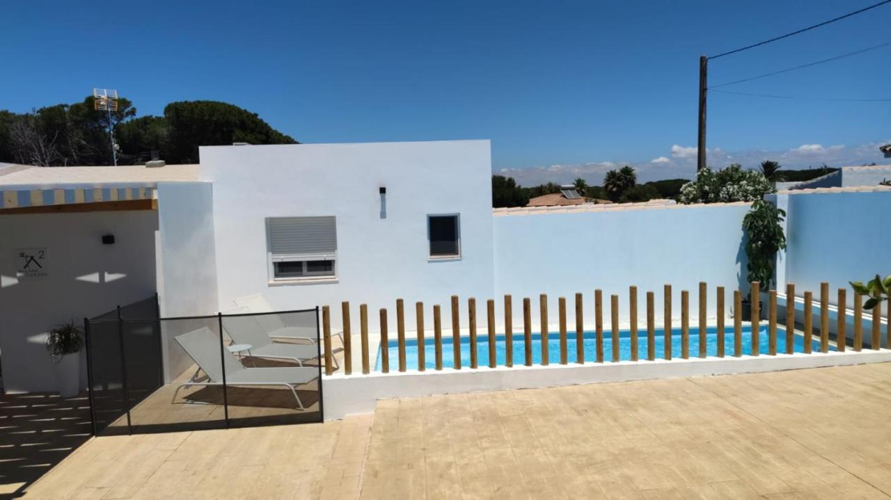 Palapa Garden Alojamientos, Piscina Privada Y Cerca Del Mar شيكلانا دي لا فرونتيرا المظهر الخارجي الصورة