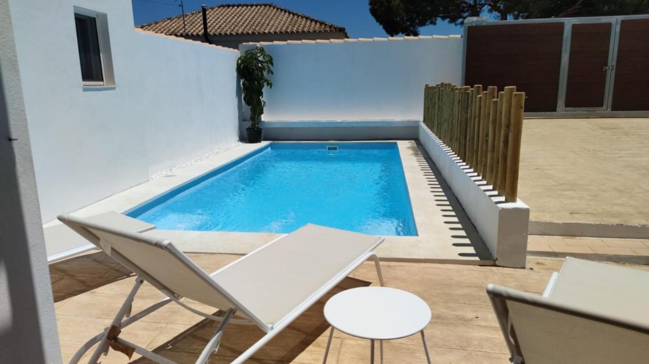 Palapa Garden Alojamientos, Piscina Privada Y Cerca Del Mar شيكلانا دي لا فرونتيرا المظهر الخارجي الصورة
