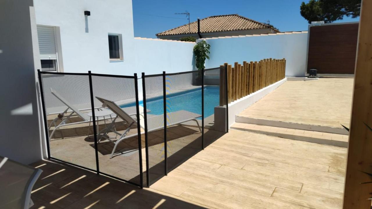Palapa Garden Alojamientos, Piscina Privada Y Cerca Del Mar شيكلانا دي لا فرونتيرا المظهر الخارجي الصورة