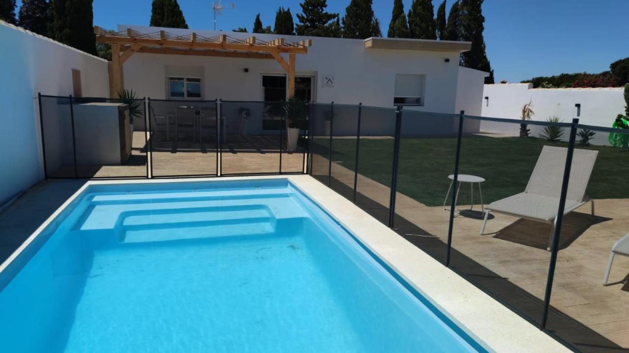 Palapa Garden Alojamientos, Piscina Privada Y Cerca Del Mar شيكلانا دي لا فرونتيرا المظهر الخارجي الصورة